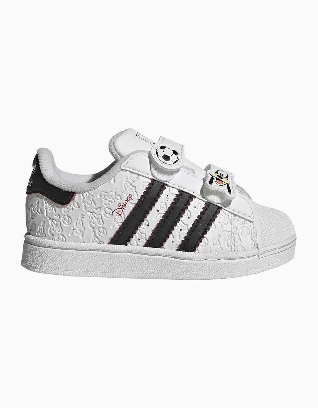 Adidas Boy's Infants Disney Superstar II Comfort Closure Shoes - White