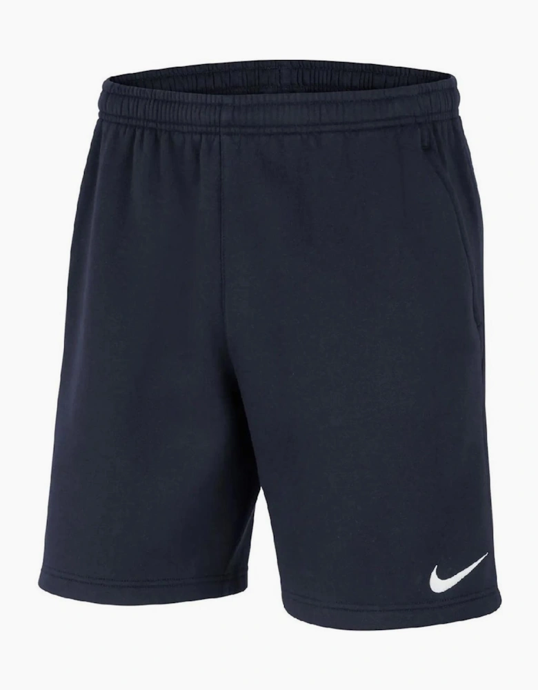 Solid Athletic Shorts with Elasticated Waistband