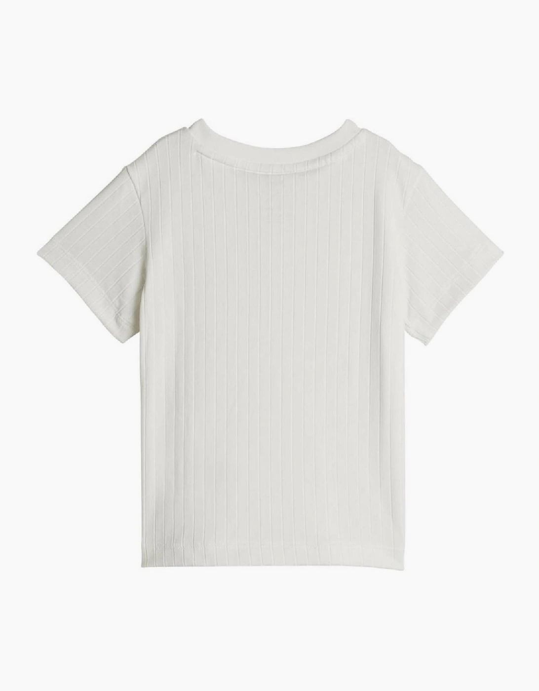 Infants Regular Wide Rib Short T-Shirt Set