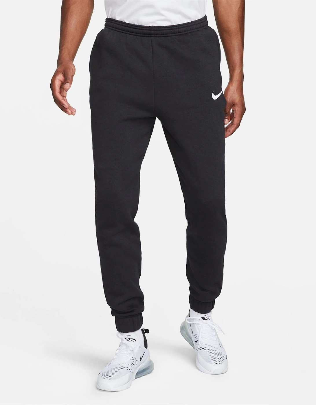 Solid Slim Mid Rise Joggers