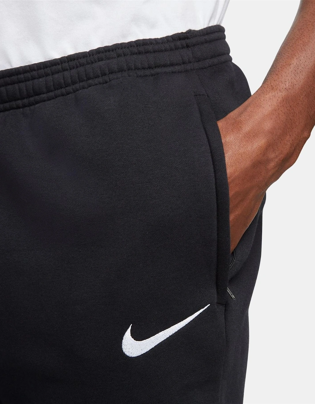 Solid Slim Mid Rise Joggers