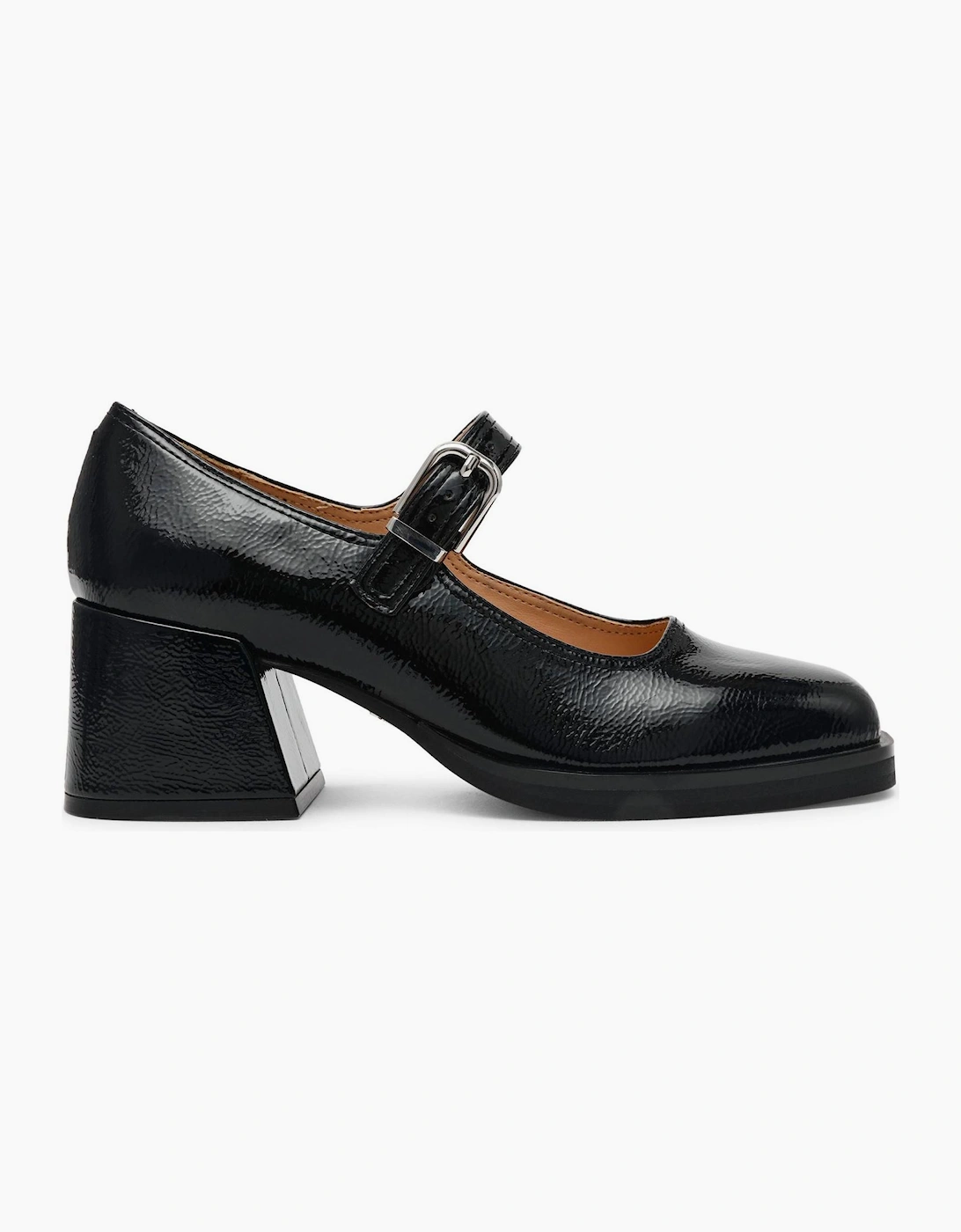 Lisbon Loafers with Block High Heels