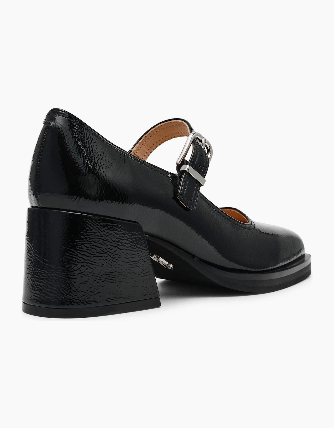 Lisbon Loafers with Block High Heels