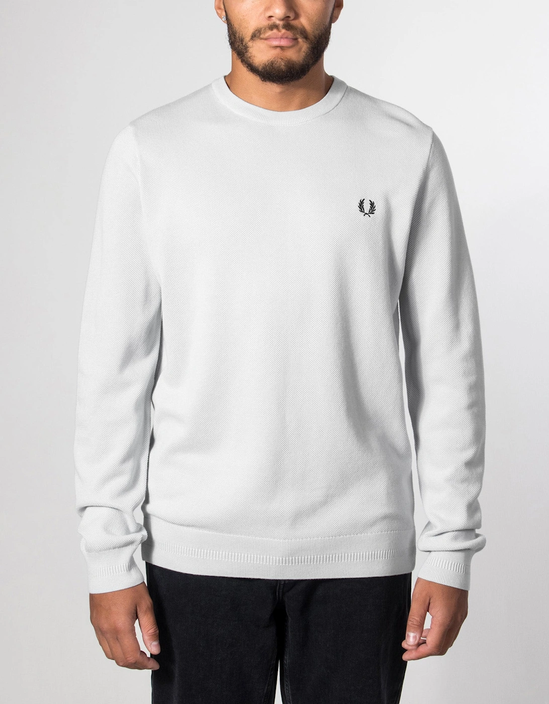 Regular Fit Piqué Stitch Jumper