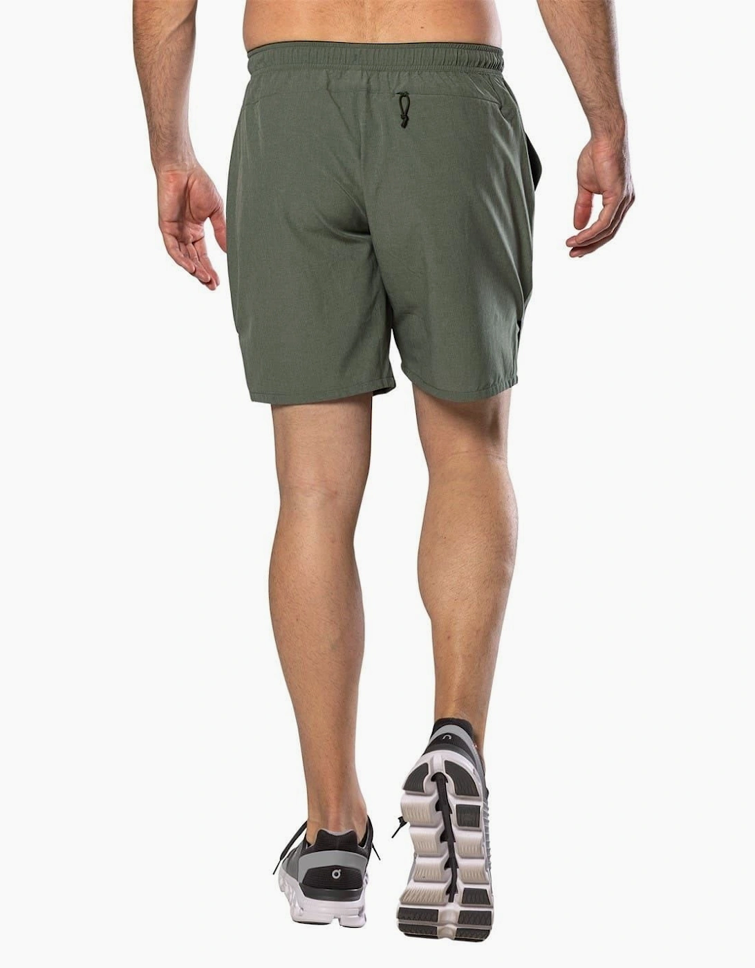 Essential Bermuda Shorts with Curved Hem