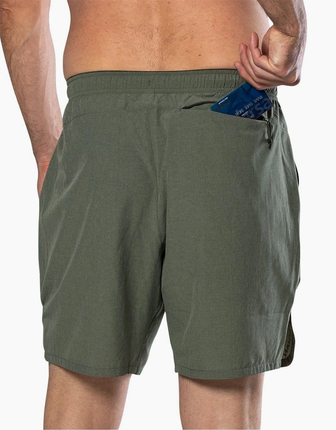 Essential Bermuda Shorts with Curved Hem