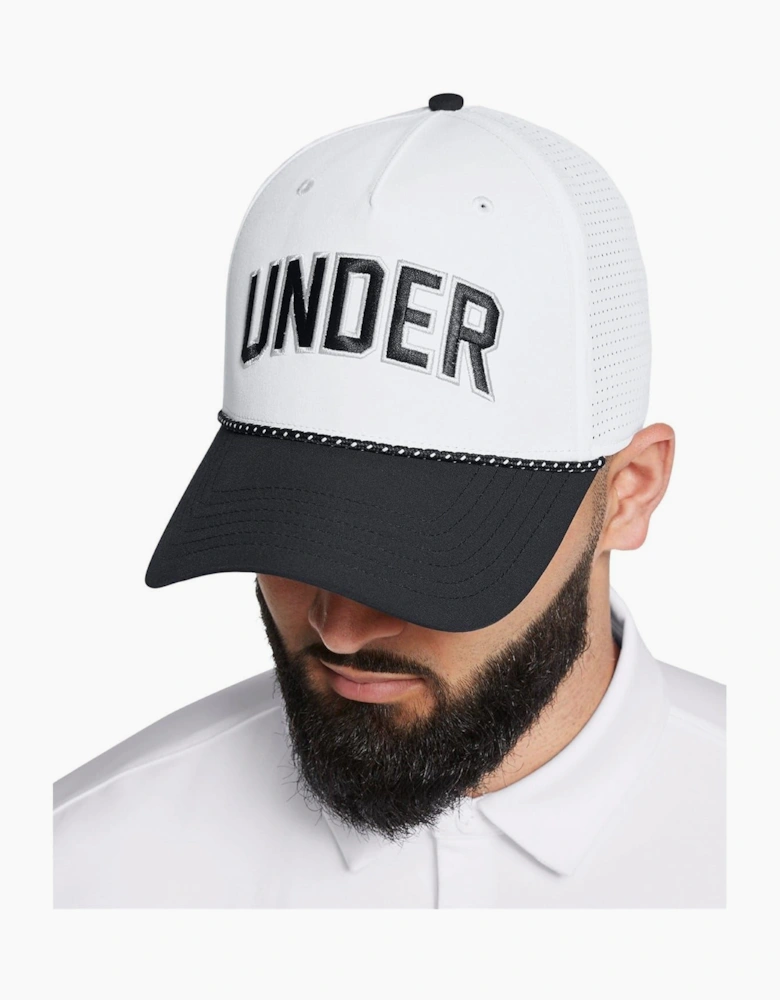 Drive Arch Lettering Logo Snapback Cap