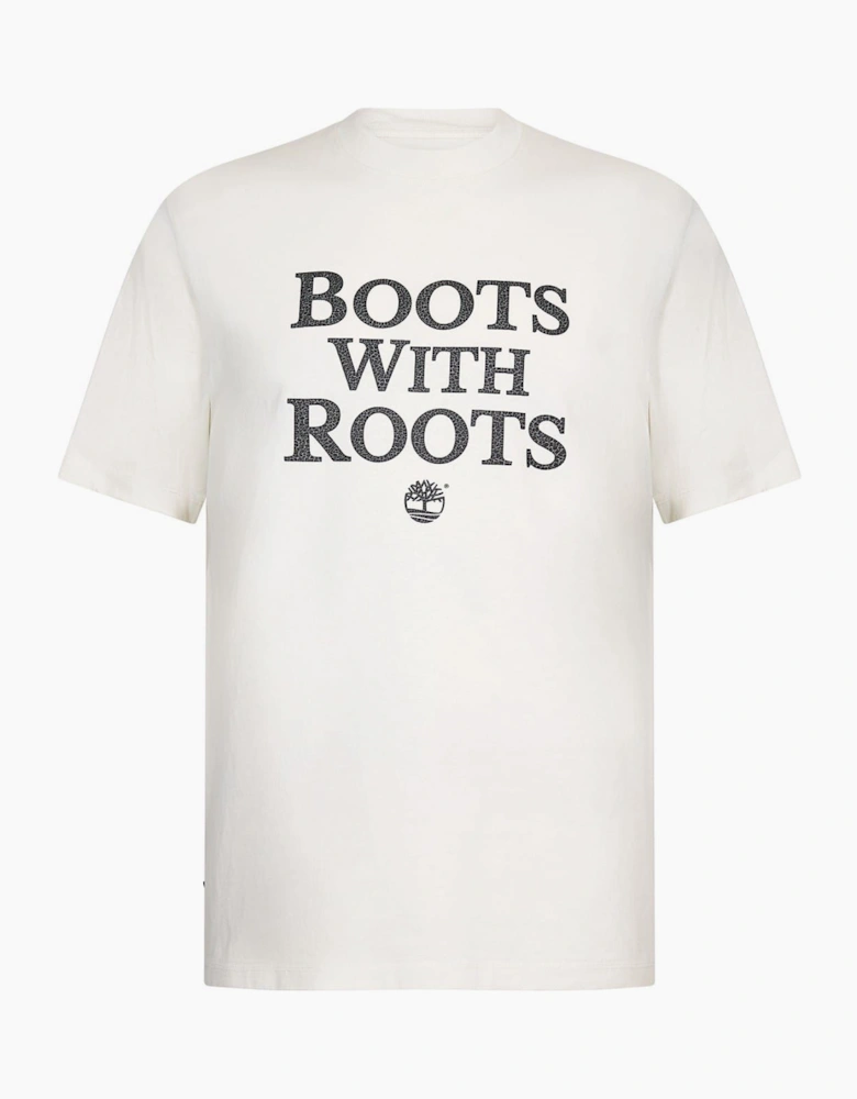 Slogan Tee Vintage White