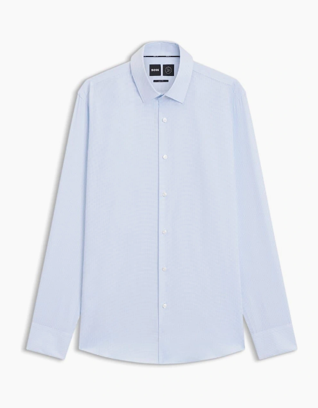 Point Collar Long Sleeve Regular Fit Oxford Shirt