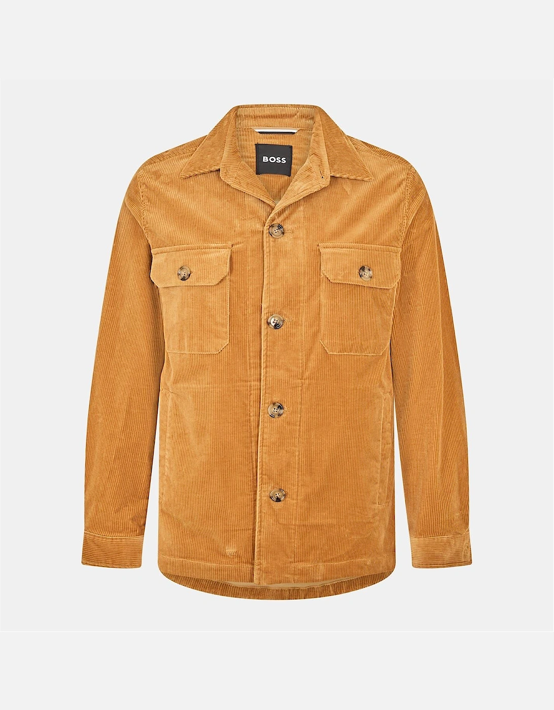 Chest Pocket Button Placket Overshirt