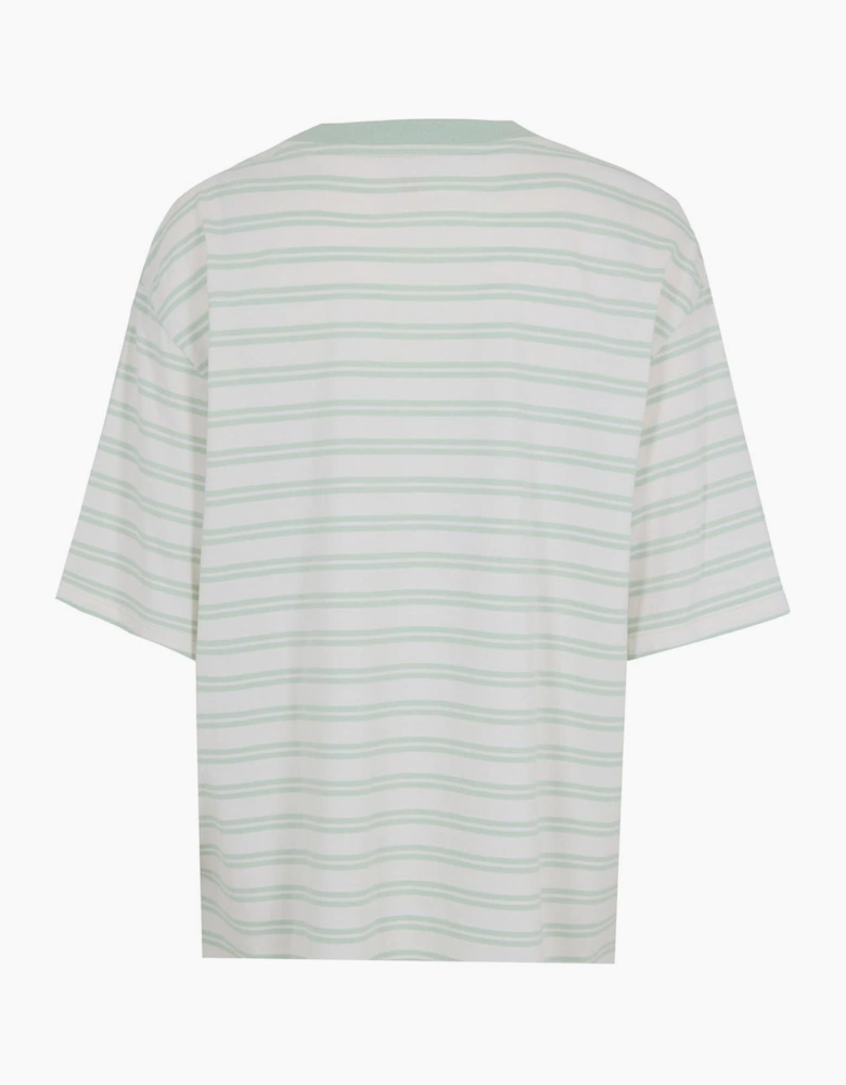 Dunstan Short Sleeve Stripe Tee Cam