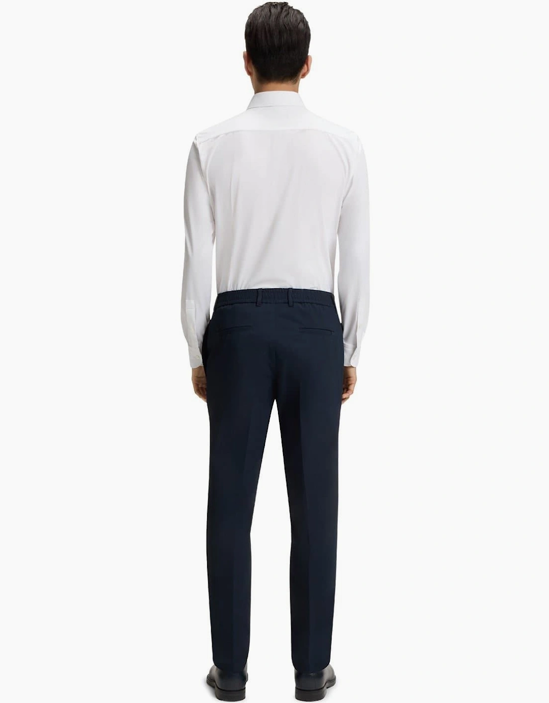 Point Collar Long Sleeve Regular Fit Oxford Shirt