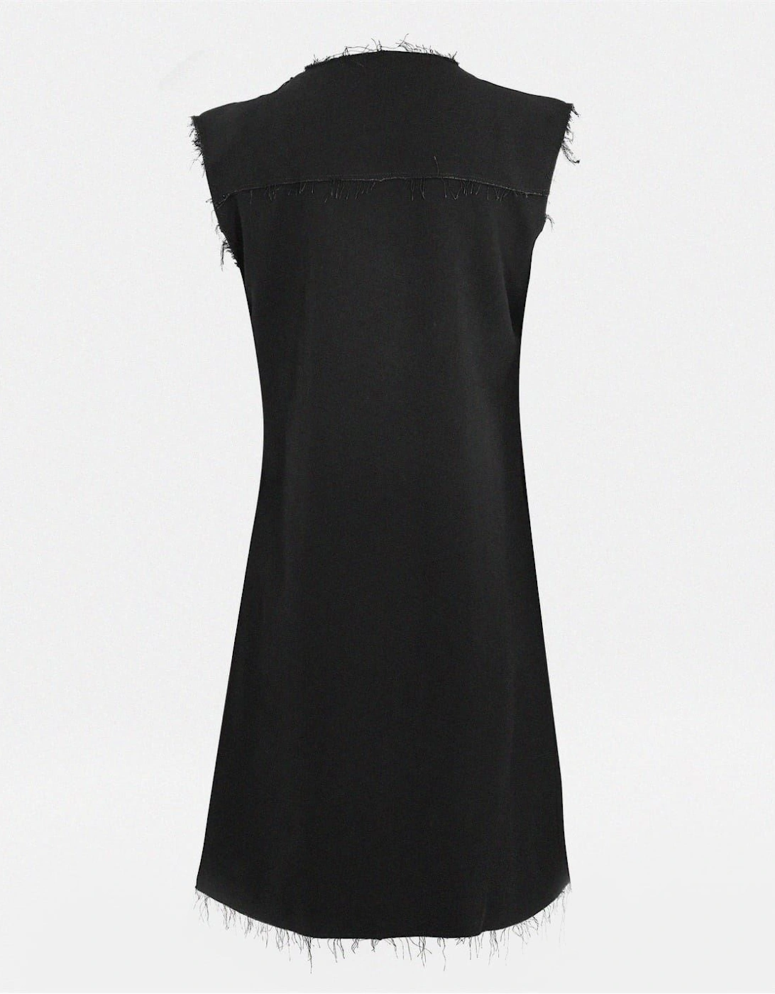 Rawcut Sleeveless Maxi Shift Dress