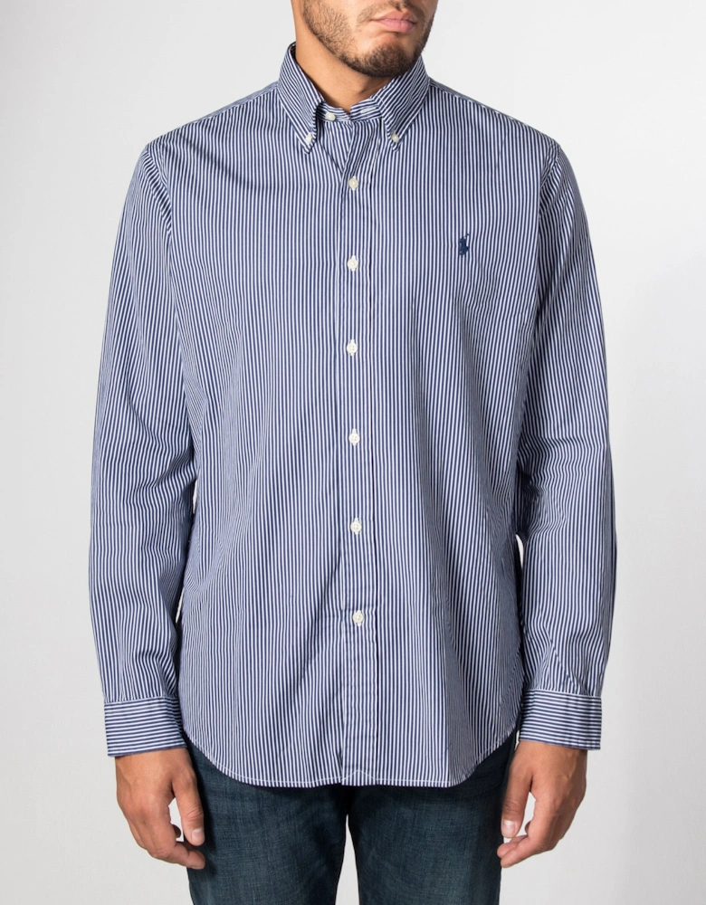 Custom Fit Poplin Shirt