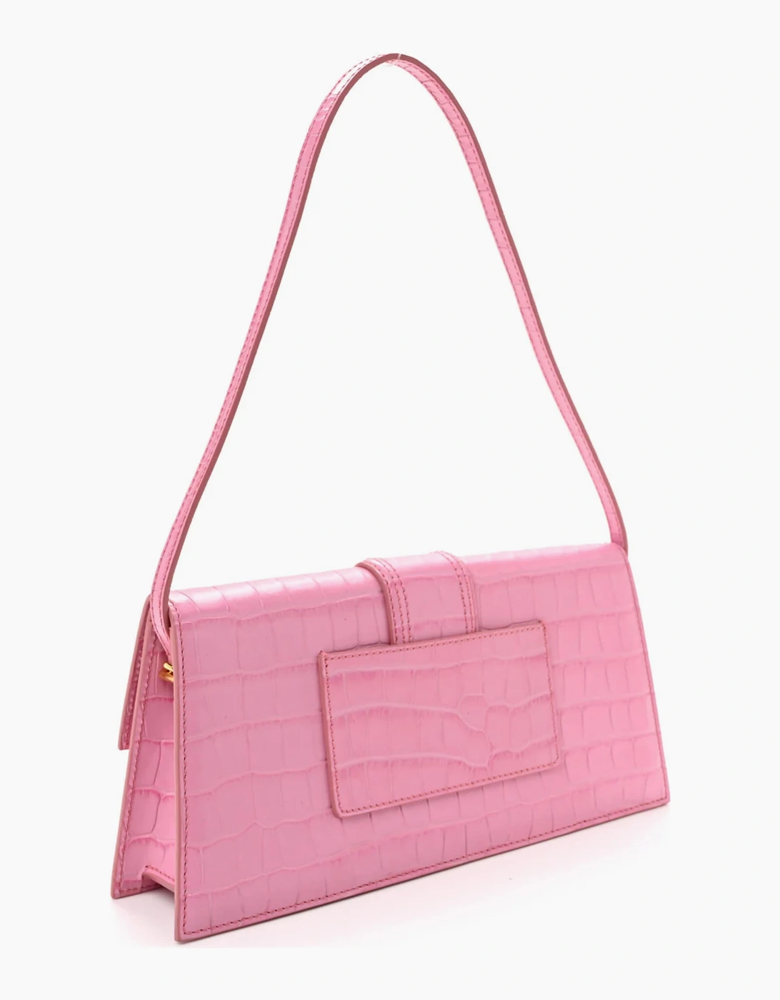 JACQUEMUS LE BAMBINO LONG PINK CROC