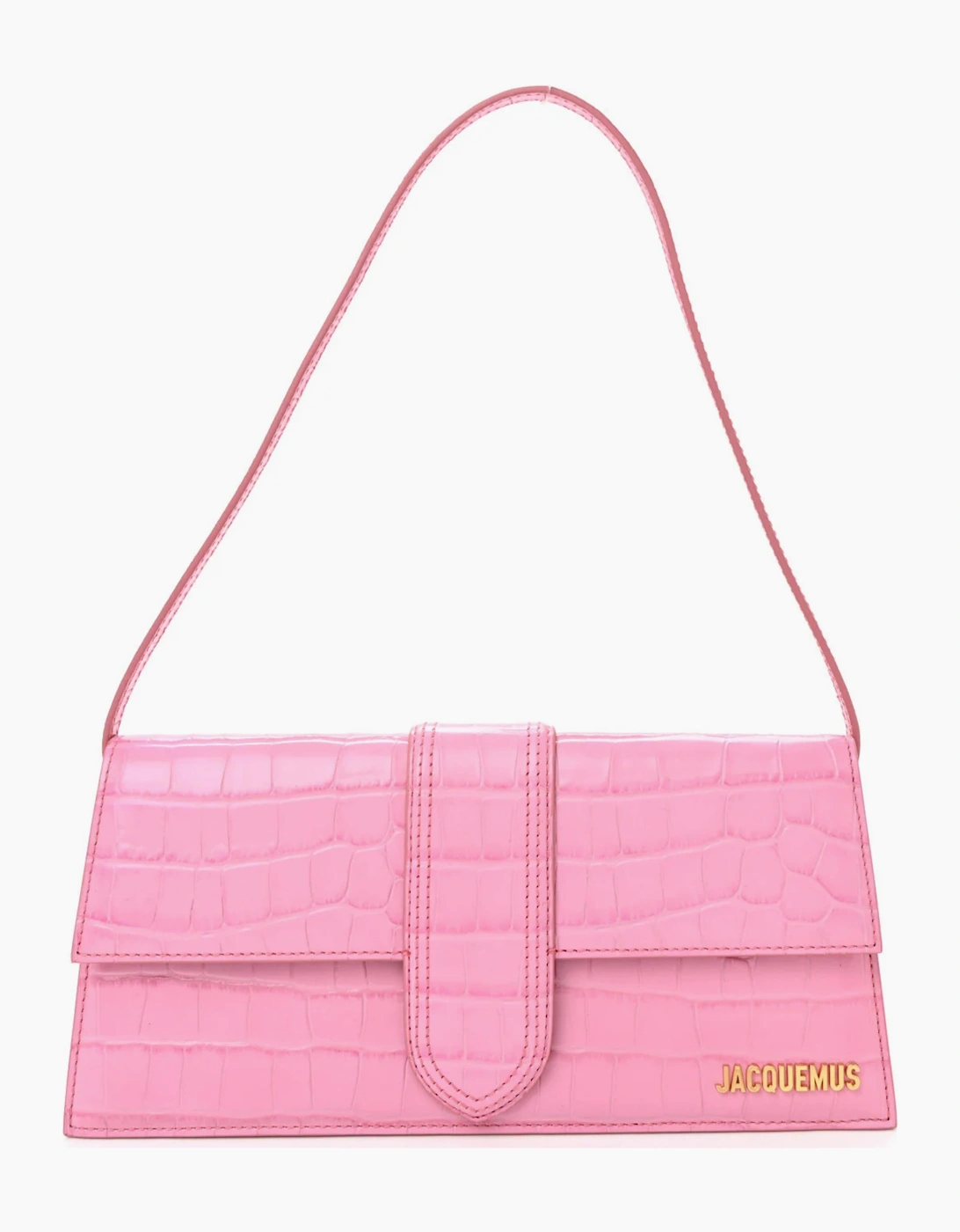 JACQUEMUS LE BAMBINO LONG PINK CROC