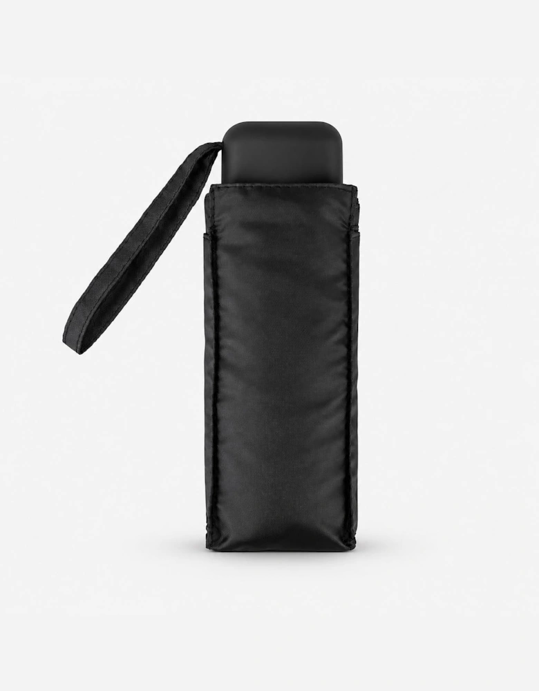 Totes Toasties BRELLA 5 SECTION FLAT Unisex Adults Umbrella Black