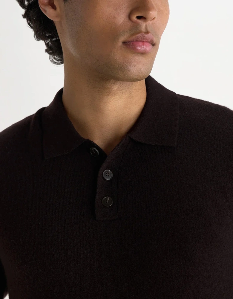Wax London Lawrie Soft Merino Wool Polo