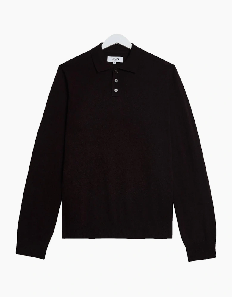 Wax London Lawrie Soft Merino Wool Polo