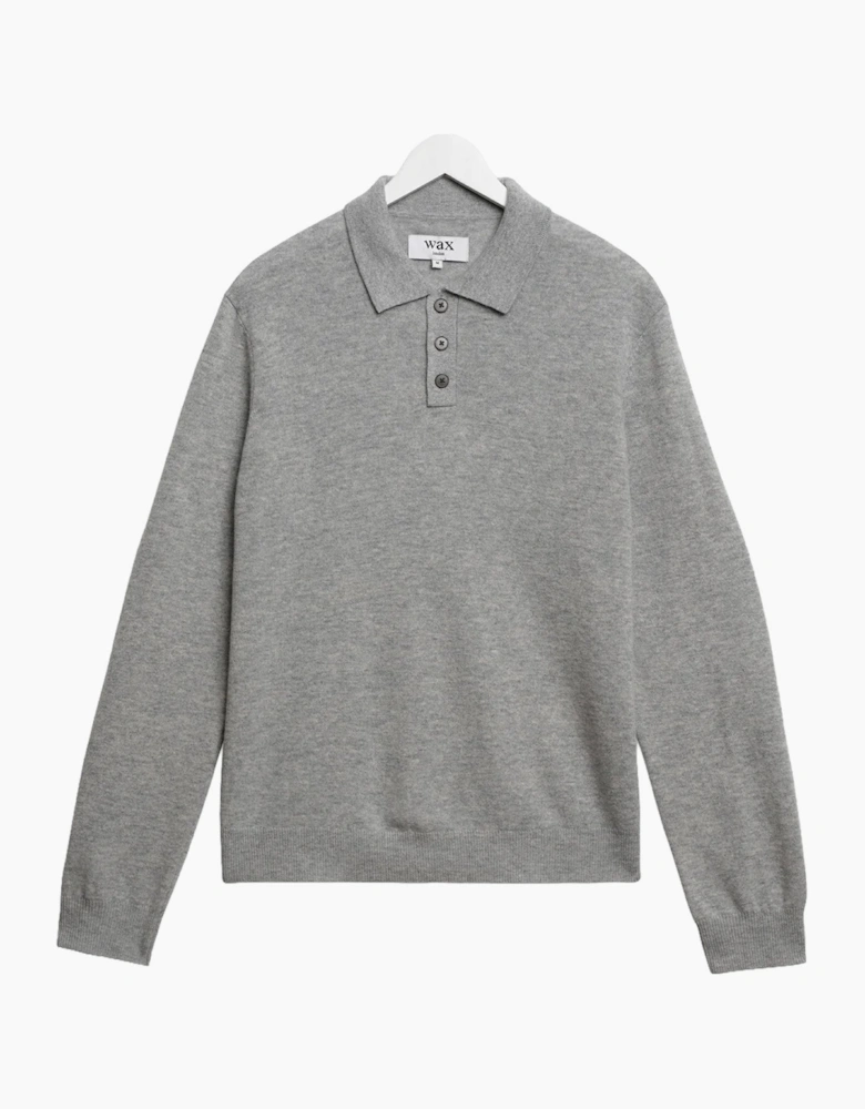 Wax London Lawrie Soft Merino Wool Polo