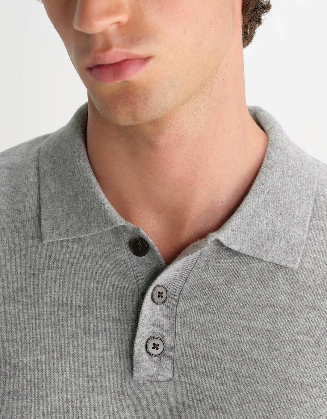 Wax London Lawrie Soft Merino Wool Polo