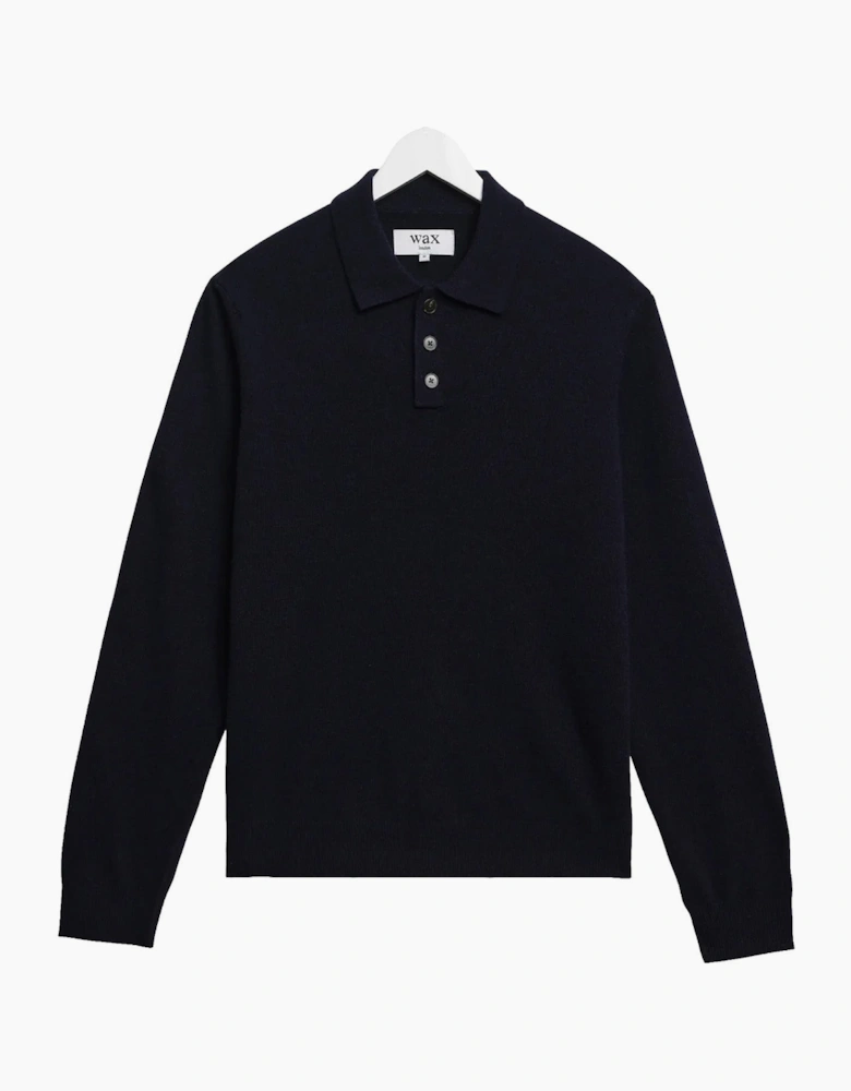 Wax London Lawrie Soft Merino Wool Polo