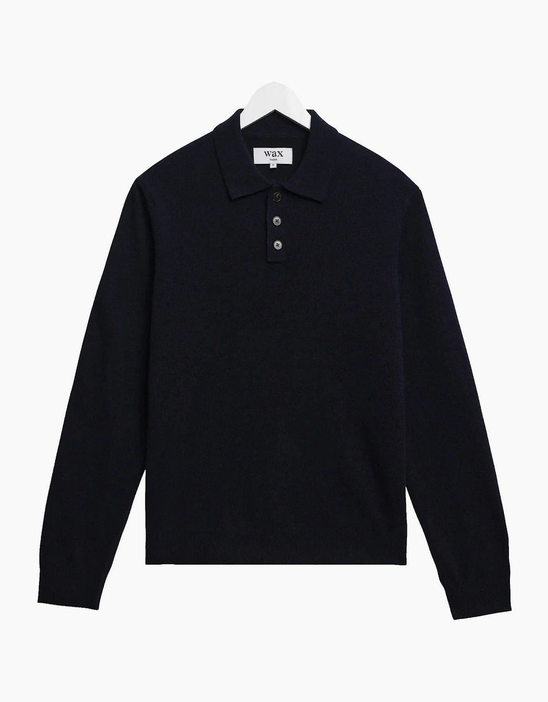 Wax London Lawrie Soft Merino Wool Polo