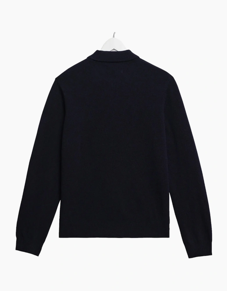 Wax London Lawrie Soft Merino Wool Polo
