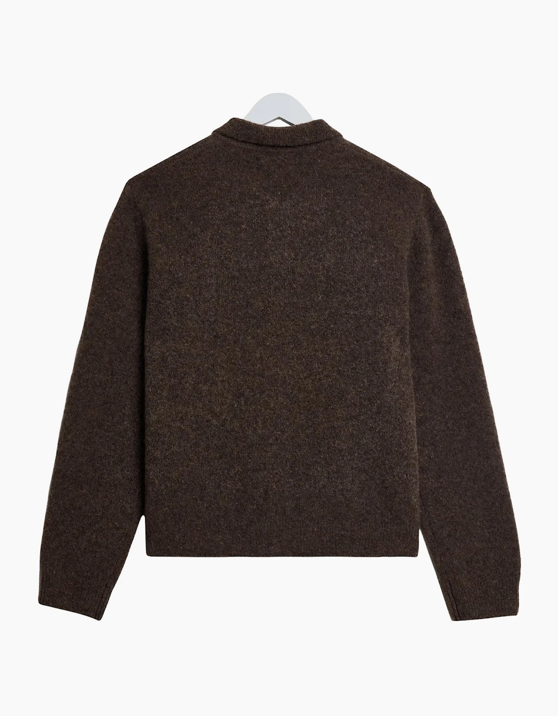 Wax London Tristan Fluffy Wool Blend Polo