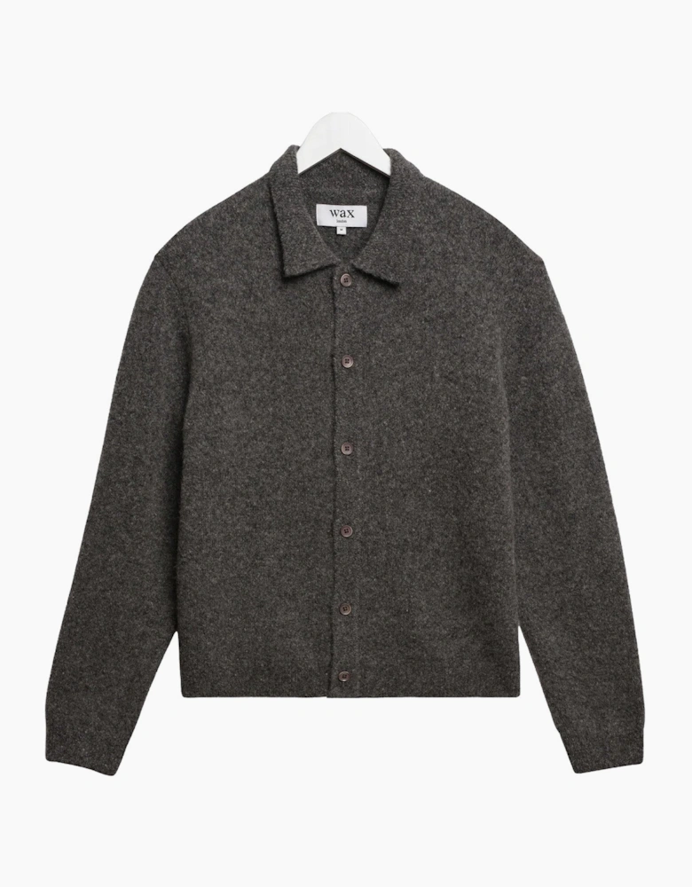 Wax London Tristan Fluffy Wool Blend Polo