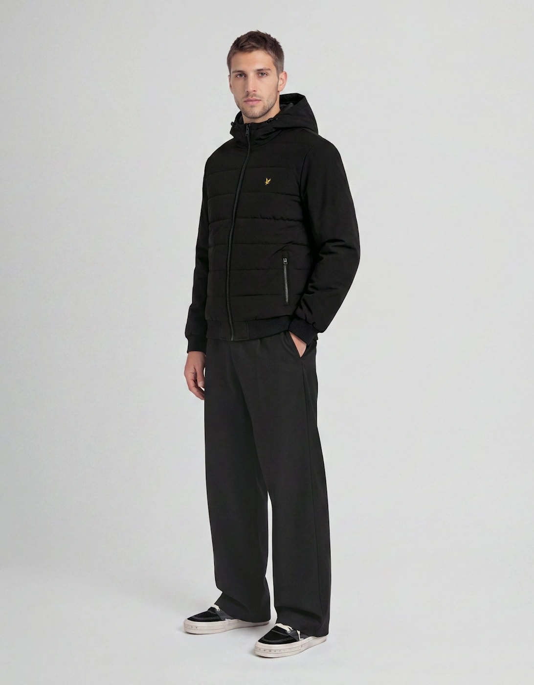 Hybrid Puffer Windbreaker Jacket