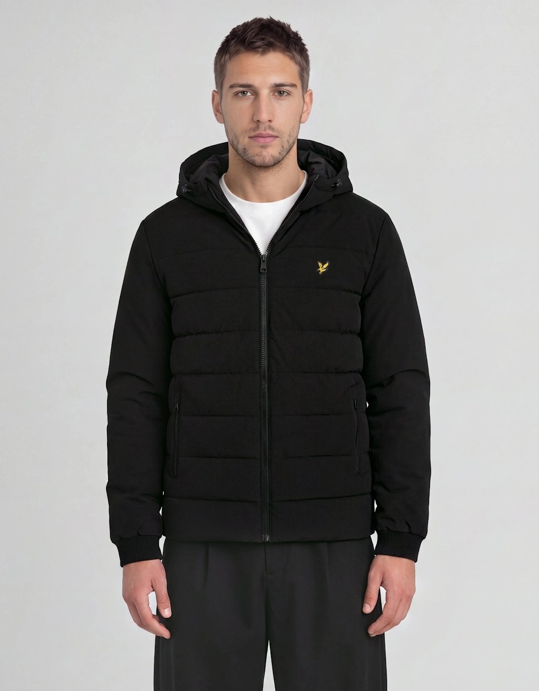 Hybrid Puffer Windbreaker Jacket