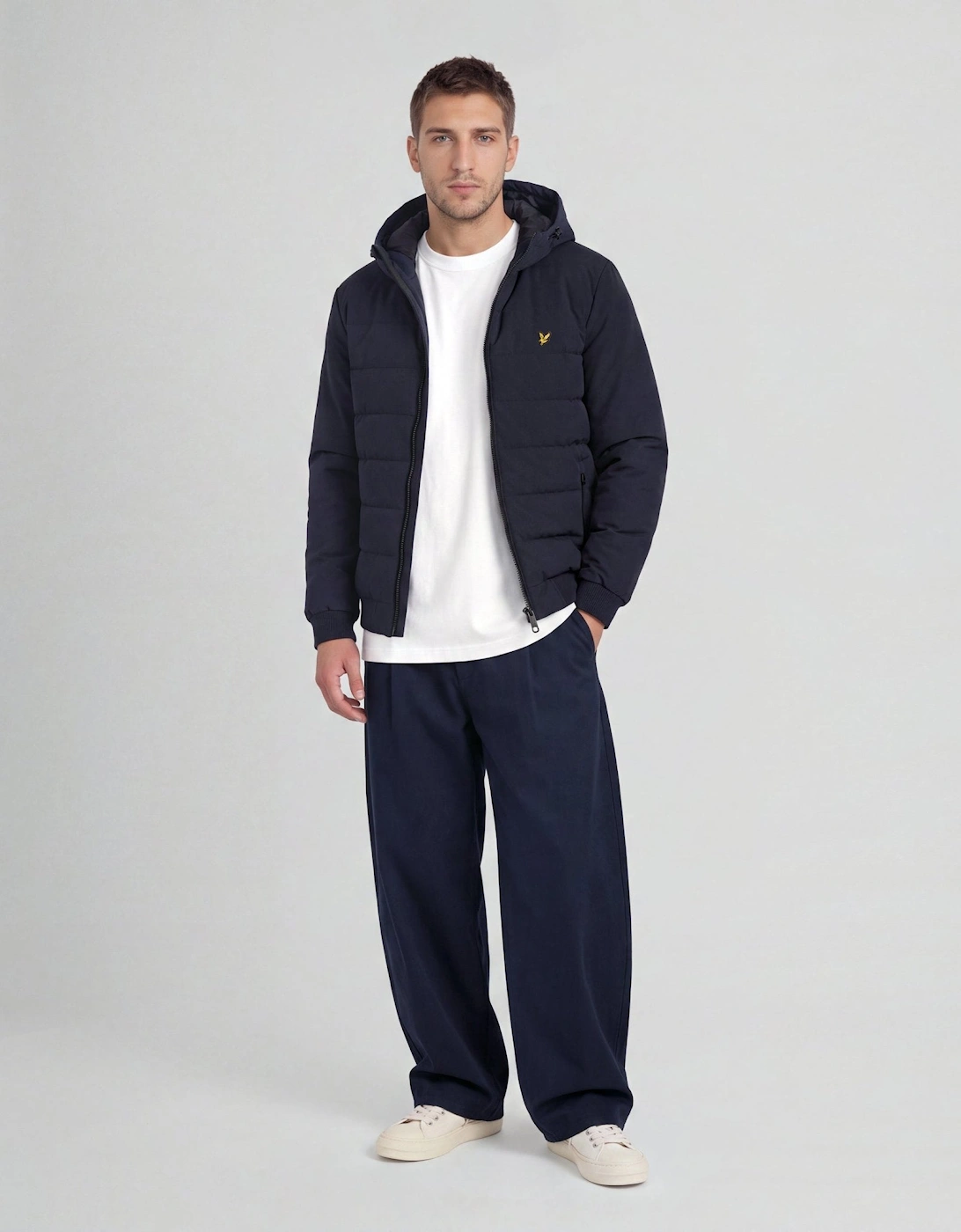 Hybrid Puffer Windbreaker Jacket