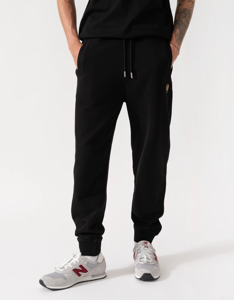 Belstaff Mens Logo Sweatpants - Black