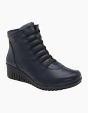 Navy Leather