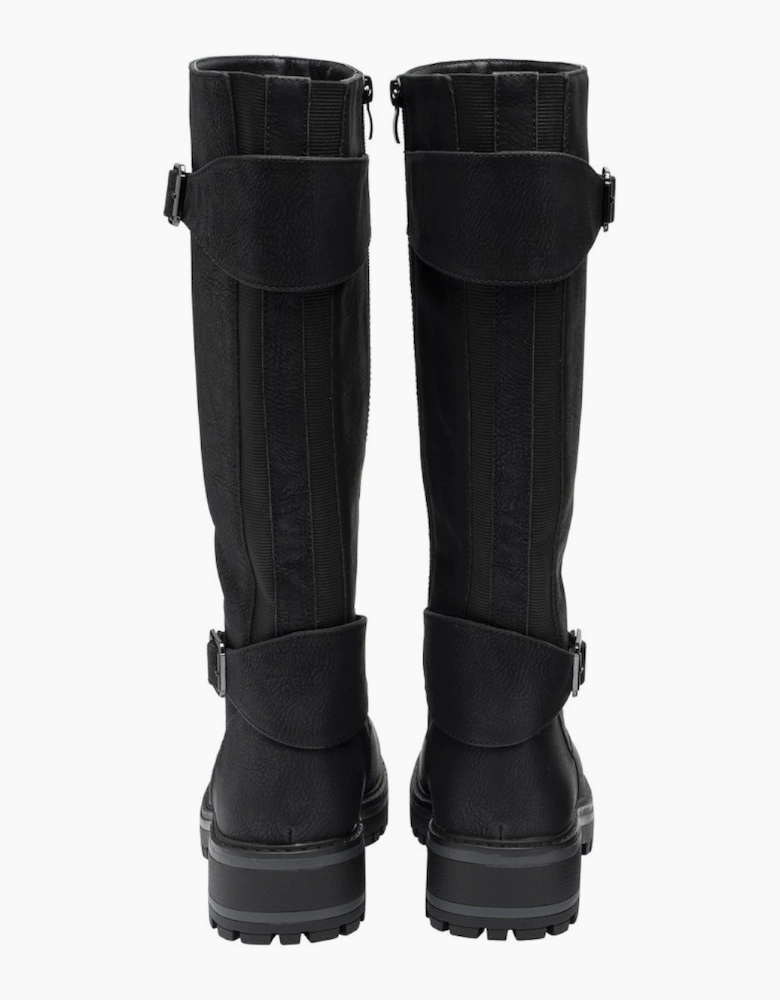 Sazerac Womens Wide Fit Knee High Boots