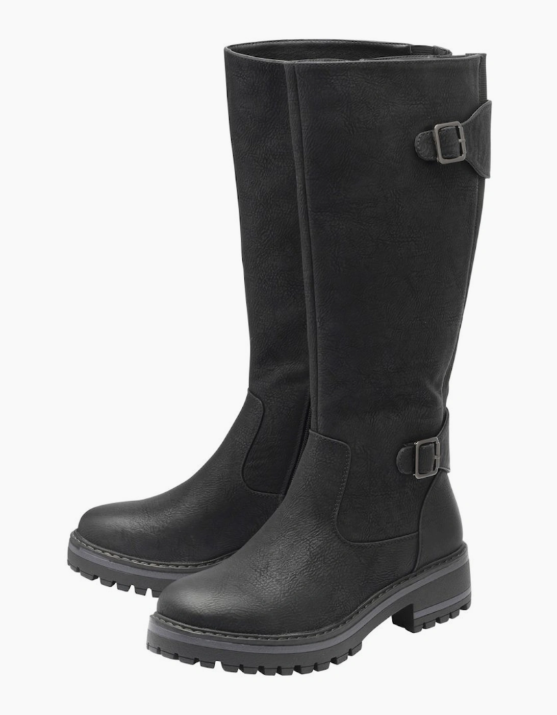 Sazerac Womens Wide Fit Knee High Boots