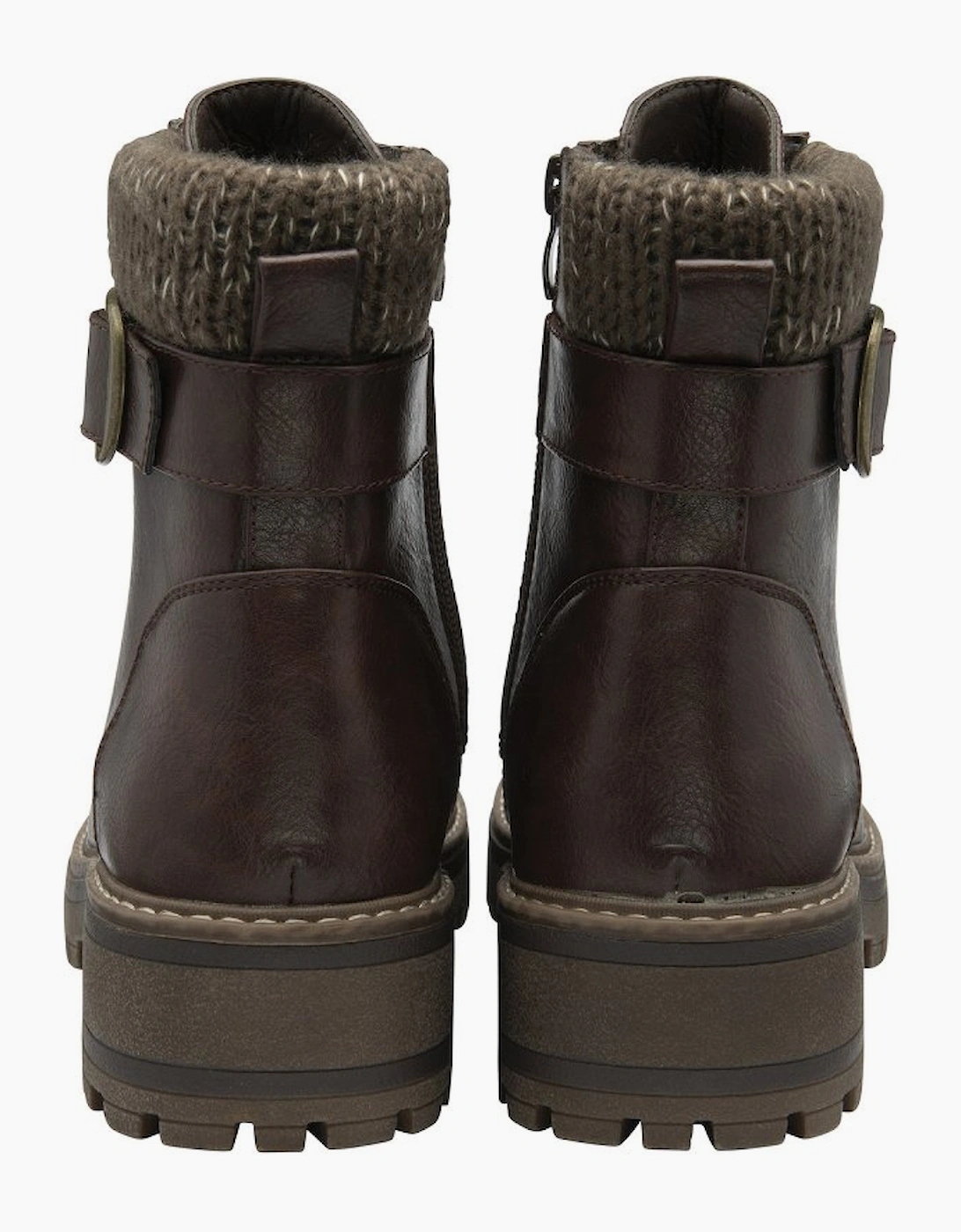 Gretal Womens Wide Fit Ankle Boots