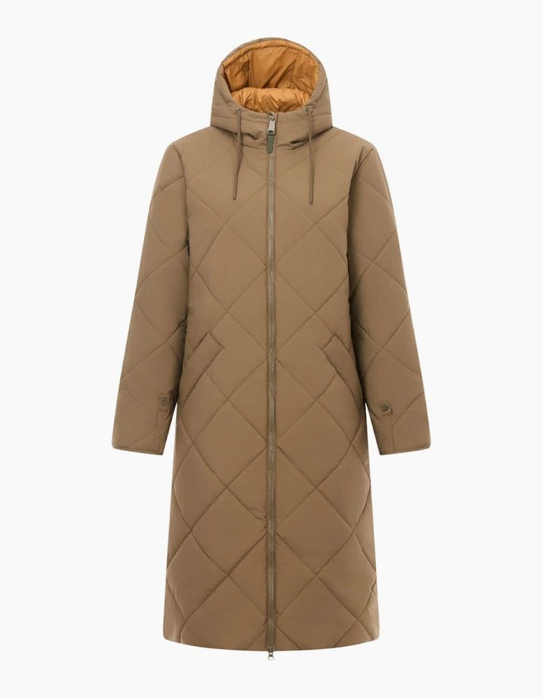 Regatta Womens Elryse Long-Length Quilted Jacket