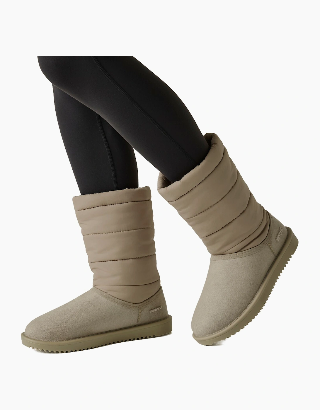 Regatta Women's Regatta Womens Risley Waterproof Padded Winter Boots - Cream