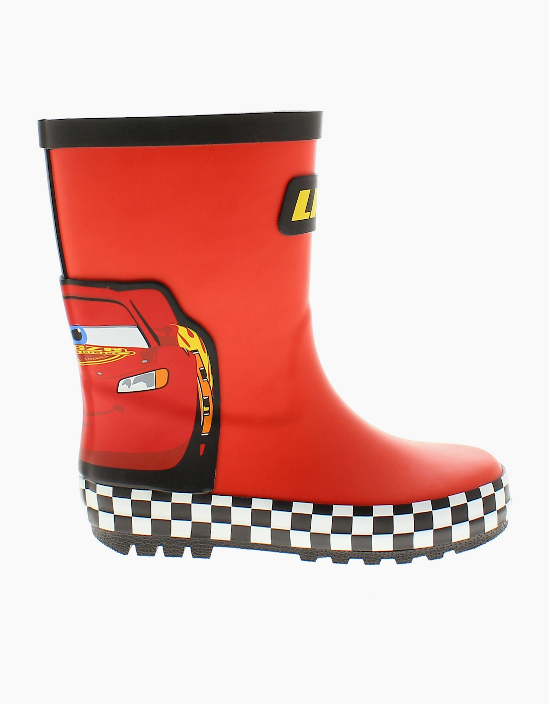 Cars Younger Childrens Wellies Cars Welly red UK Size