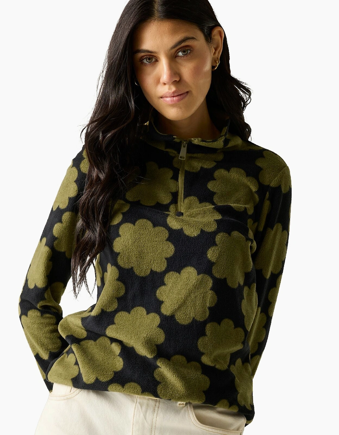 Regatta Womens Orla Kiely Half Zip Fleece