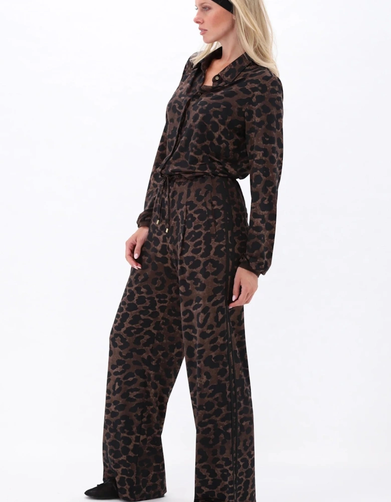 Leopard print jumpsuit