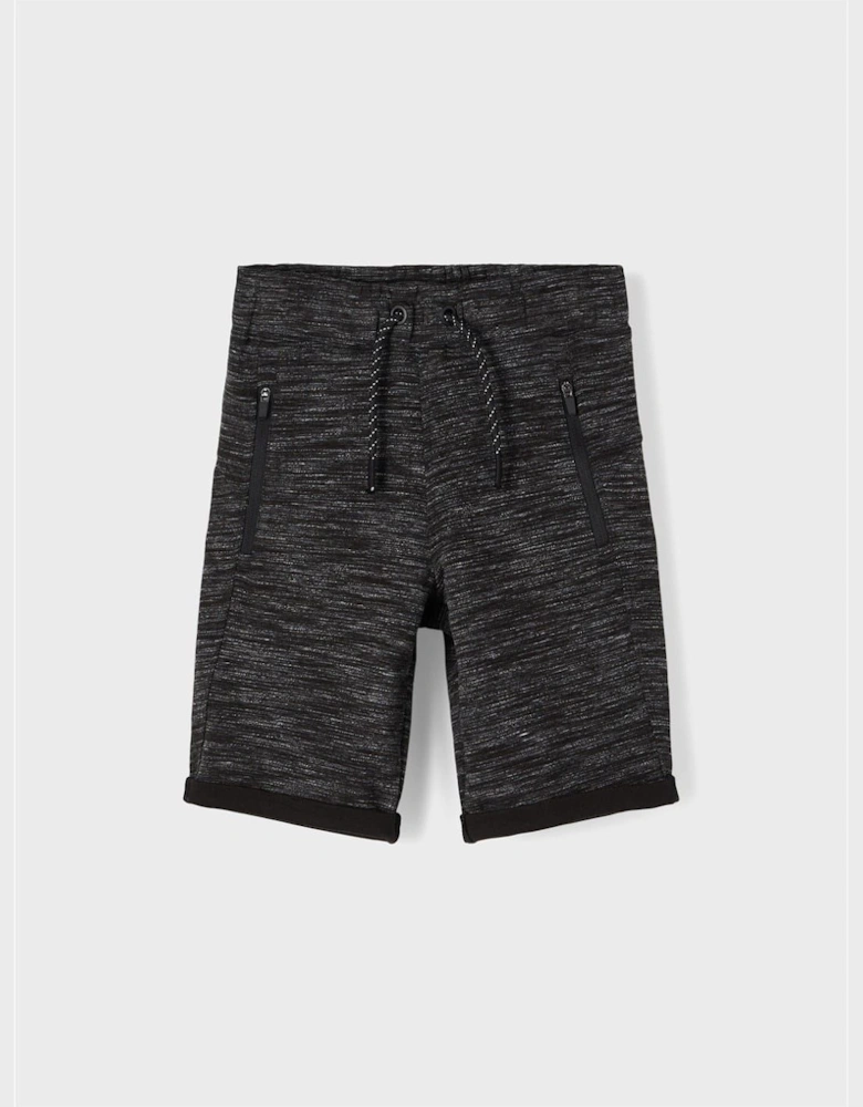 Heathered Bermuda Sweat Shorts