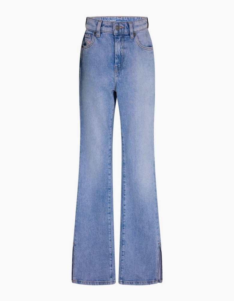Five Pocket Straight Leg Jeans