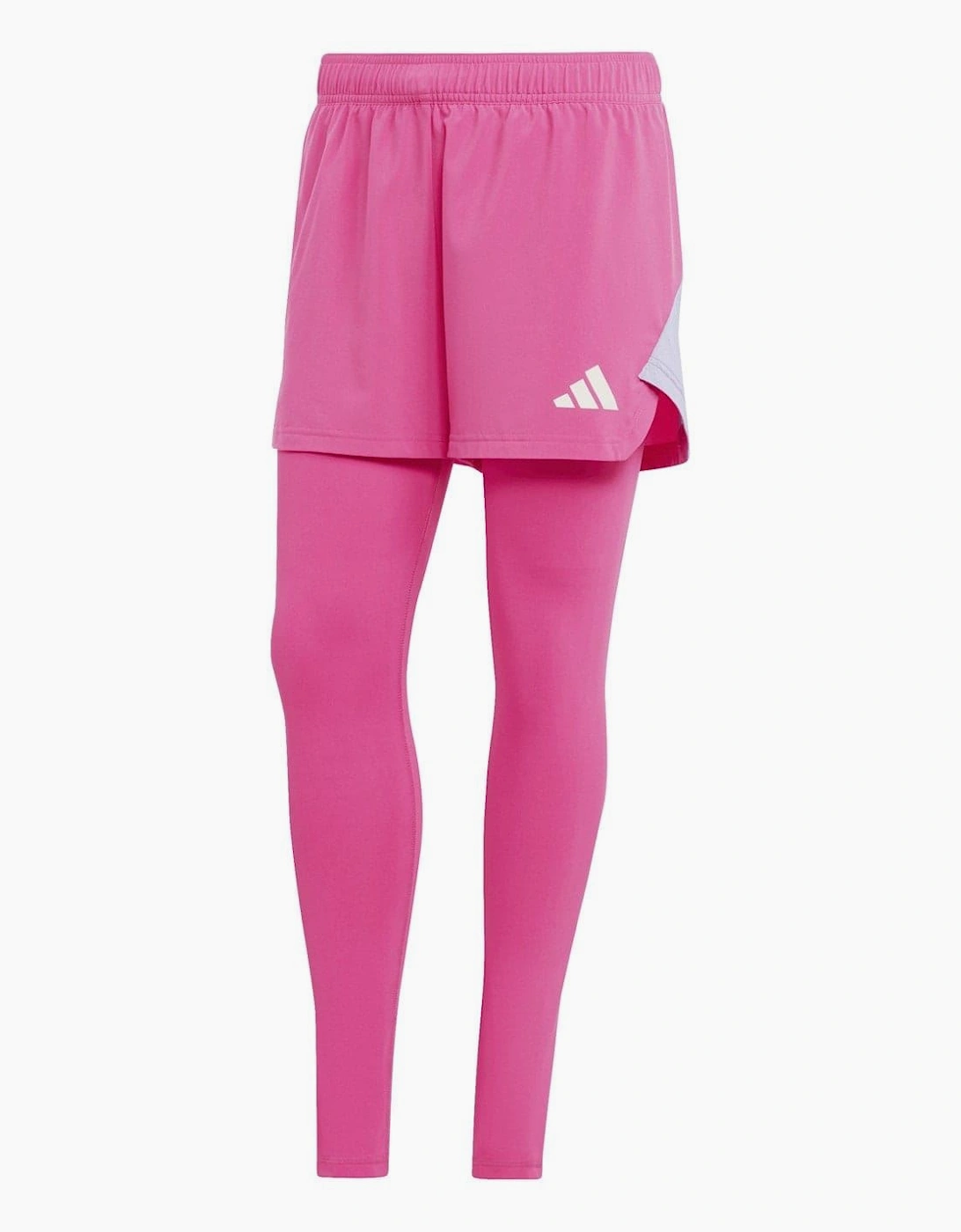 Stitched Fitted Cuff Solid Patterned Leggings