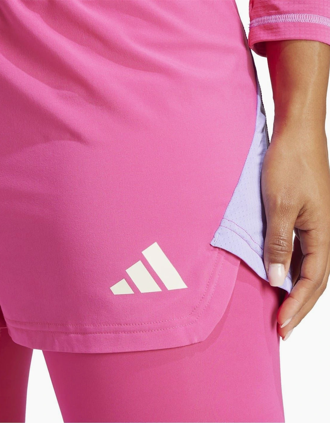Stitched Fitted Cuff Solid Patterned Leggings