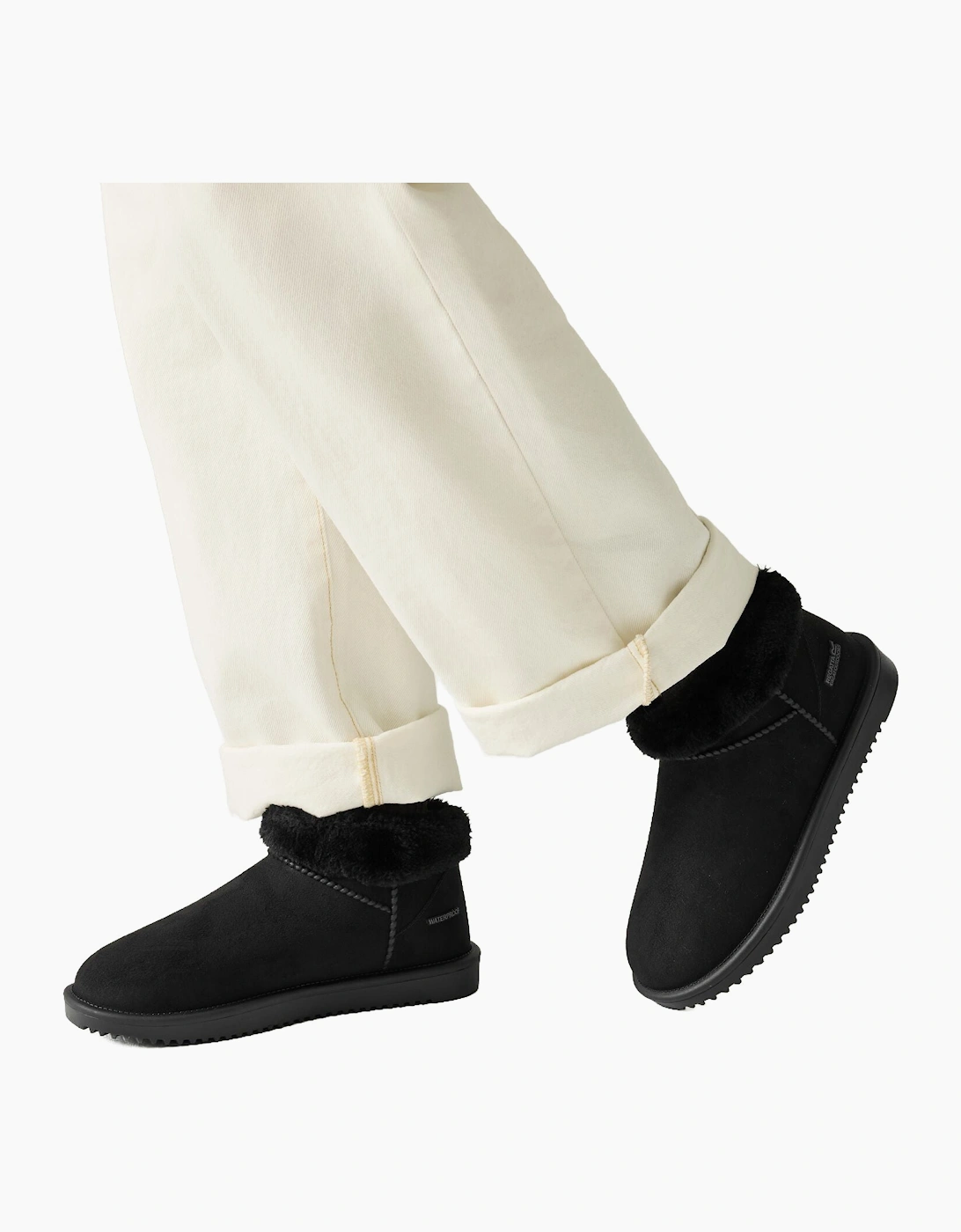 Regatta Womens Risley Short Fur-Lined Borg Boots
