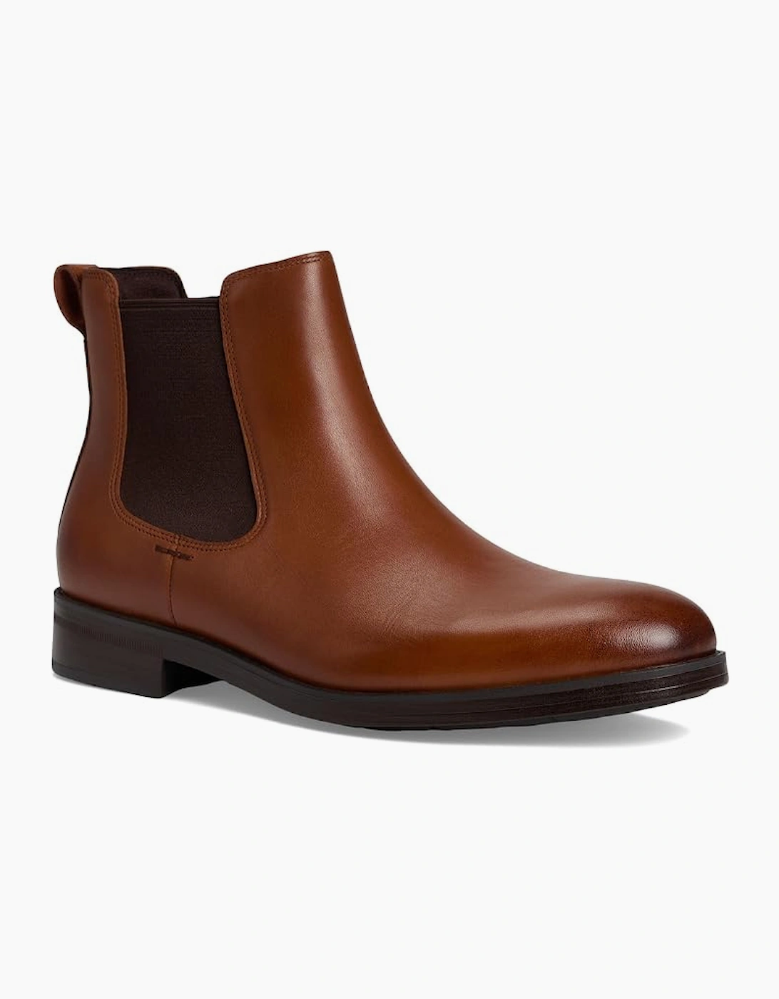 Cole Haan Newmark Grand British Tan Leather Men's Brown Chelsea Boots