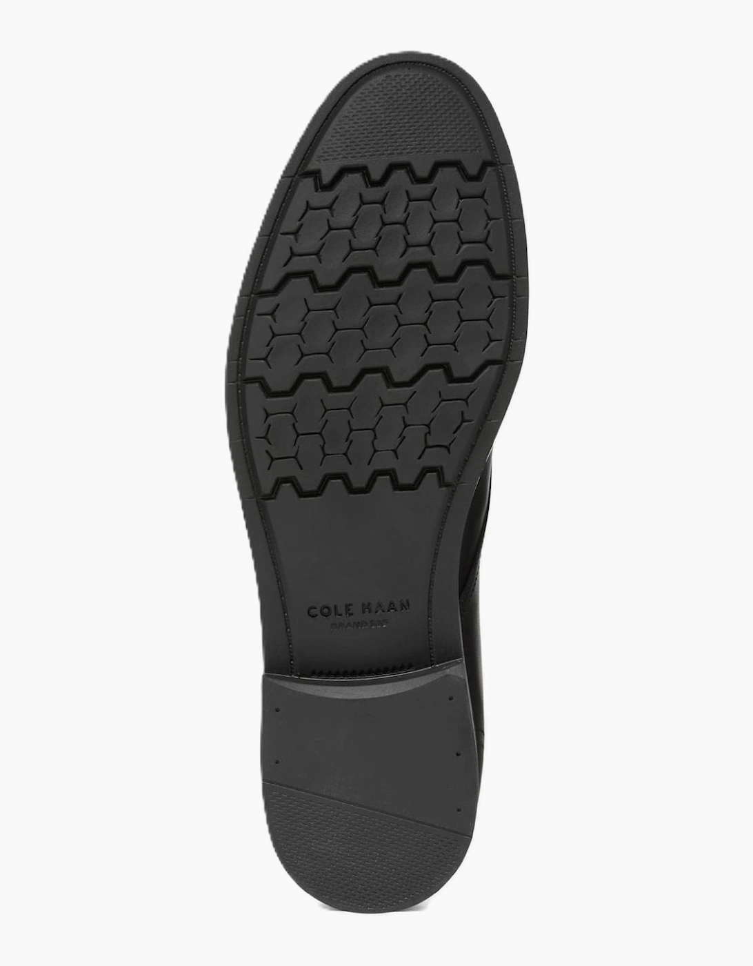 Cole Haan Newmark Grand Flexcraft Leather Men's Black Chukka Boots